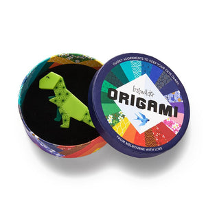 Land Before Time Brooch  -  Erstwilder  -  Quirky Resin and Enamel Accessories