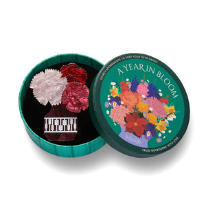 Flower of the Gods Brooch  -  Erstwilder  -  Quirky Resin and Enamel Accessories