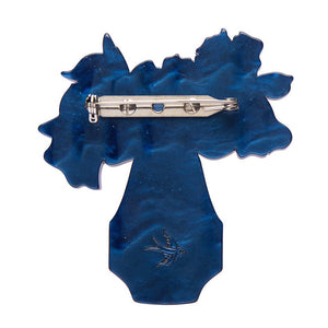 Goddess of Rainbows Brooch  -  Erstwilder  -  Quirky Resin and Enamel Accessories