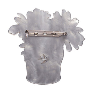 Day's Eye Brooch  -  Erstwilder  -  Quirky Resin and Enamel Accessories