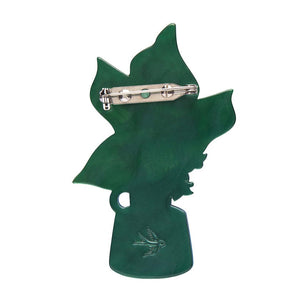 Our Lady's Tears Brooch  -  Erstwilder  -  Quirky Resin and Enamel Accessories