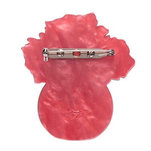 By Any Other Name Brooch  -  Erstwilder  -  Quirky Resin and Enamel Accessories