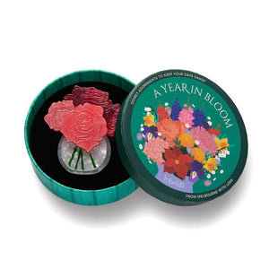 By Any Other Name Brooch  -  Erstwilder  -  Quirky Resin and Enamel Accessories