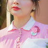 By Any Other Name Brooch  -  Erstwilder  -  Quirky Resin and Enamel Accessories
