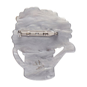 Herb of the Sun Brooch  -  Erstwilder  -  Quirky Resin and Enamel Accessories