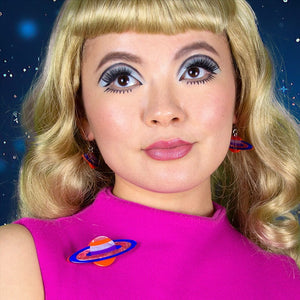 Sixth From The Sun Brooch  -  Erstwilder  -  Quirky Resin and Enamel Accessories