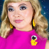 Major Tomcat Brooch  -  Erstwilder  -  Quirky Resin and Enamel Accessories