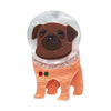 Interplanetary Pug Brooch  -  Erstwilder  -  Quirky Resin and Enamel Accessories
