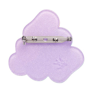 Yarn Spinner Brooch  -  Erstwilder  -  Quirky Resin and Enamel Accessories