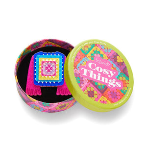 Height Of Fashion Brooch  -  Erstwilder  -  Quirky Resin and Enamel Accessories