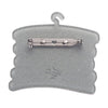 Clothes Hanger Set Brooch  -  Erstwilder  -  Quirky Resin and Enamel Accessories