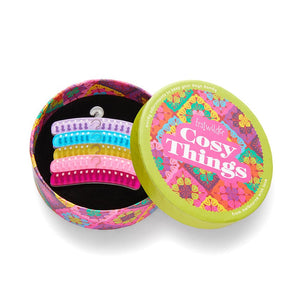 Clothes Hanger Set Brooch  -  Erstwilder  -  Quirky Resin and Enamel Accessories