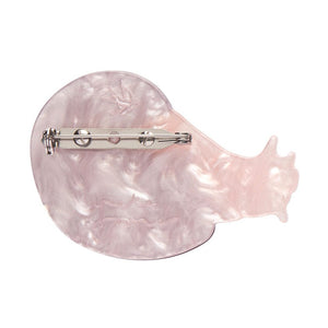 The Cryptic Chambered Nautilus Brooch  -  Erstwilder  -  Quirky Resin and Enamel Accessories