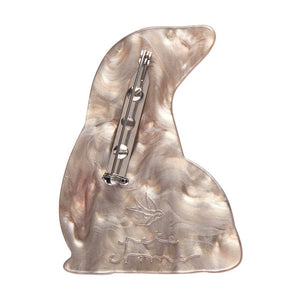 The Sage Sea Lion Brooch  -  Erstwilder  -  Quirky Resin and Enamel Accessories