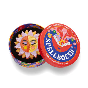 Eternal Sunshine Brooch  -  Erstwilder  -  Quirky Resin and Enamel Accessories