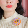 Eternal Sunshine Brooch  -  Erstwilder  -  Quirky Resin and Enamel Accessories