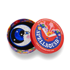 Dead of Night Brooch  -  Erstwilder  -  Quirky Resin and Enamel Accessories