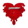 Love or Narcissism Brooch  -  Erstwilder  -  Quirky Resin and Enamel Accessories