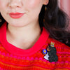 Worthy of Worship Brooch  -  Erstwilder  -  Quirky Resin and Enamel Accessories
