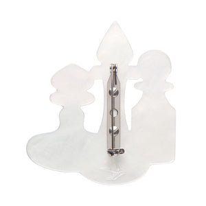 Under the Influence Brooch  -  Erstwilder  -  Quirky Resin and Enamel Accessories