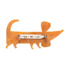 A Dachshund Named Bark Brooch  -  Erstwilder  -  Quirky Resin and Enamel Accessories