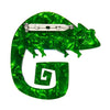 A Chameleon Named Pop Brooch  -  Erstwilder  -  Quirky Resin and Enamel Accessories