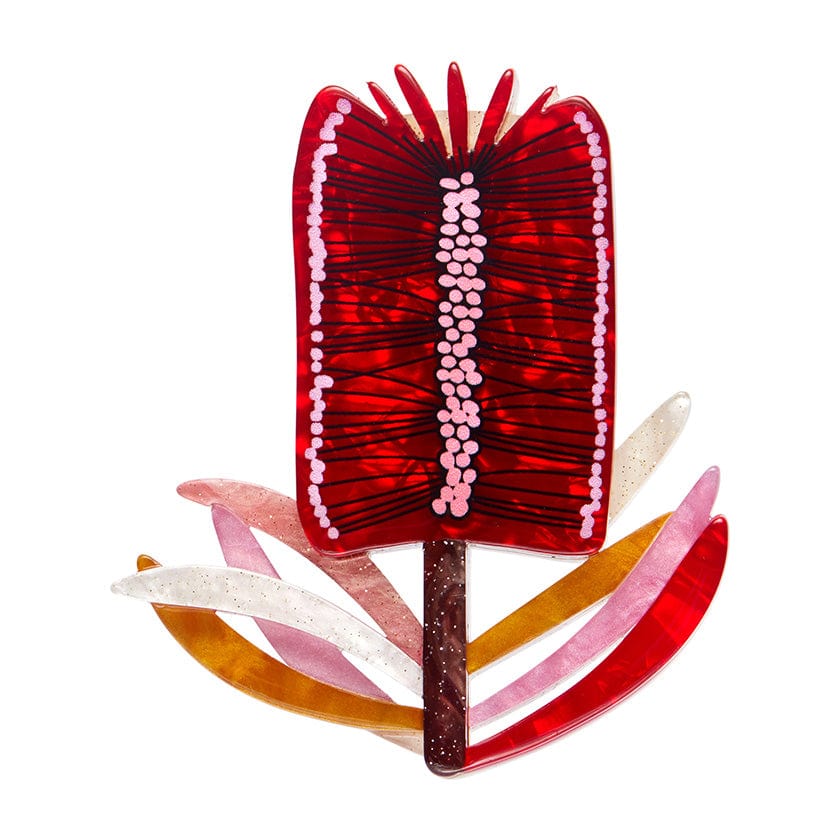 Burgundy brooch shop