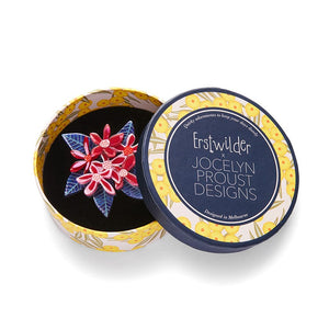 Dawn of December Brooch  -  Erstwilder  -  Quirky Resin and Enamel Accessories