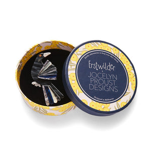 Seeing Red Brooch  -  Erstwilder  -  Quirky Resin and Enamel Accessories