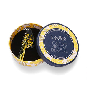 Nomadic Royalty Brooch  -  Erstwilder  -  Quirky Resin and Enamel Accessories