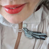 Booming Bloom Lover Brooch  -  Erstwilder  -  Quirky Resin and Enamel Accessories