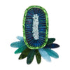 Rhapsody in Blue Brooch