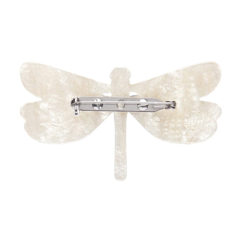 Sapphire Sky Dancer Brooch  -  Erstwilder  -  Quirky Resin and Enamel Accessories