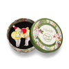 Christmas Kisses Brooch  -  Erstwilder  -  Quirky Resin and Enamel Accessories