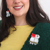 Together for Christmas Brooch