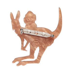 Christmas Bounce Brooch  -  Erstwilder  -  Quirky Resin and Enamel Accessories