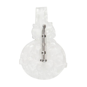 Cozy Christmas Chap Brooch  -  Erstwilder  -  Quirky Resin and Enamel Accessories