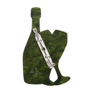 Bellinis at Brunch Brooch  -  Erstwilder  -  Quirky Resin and Enamel Accessories