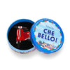 Roman Holiday Brooch  -  Erstwilder  -  Quirky Resin and Enamel Accessories