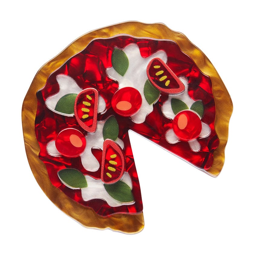 That's Amore Brooch  -  Erstwilder  -  Quirky Resin and Enamel Accessories