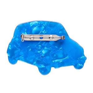 Italiana Automobili Brooch  -  Erstwilder  -  Quirky Resin and Enamel Accessories