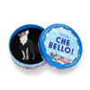 Apennine Howler Brooch  -  Erstwilder  -  Quirky Resin and Enamel Accessories