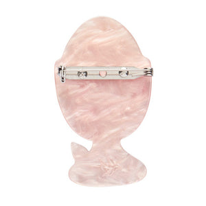 All Yolks Aside Brooch  -  Erstwilder  -  Quirky Resin and Enamel Accessories