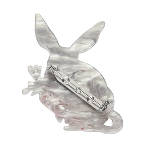 Brave Easter Bilby Brooch  -  Erstwilder  -  Quirky Resin and Enamel Accessories