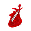 Memory (The Heart) Brooch  -  Erstwilder  -  Quirky Resin and Enamel Accessories