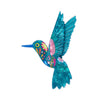 Frida's Hummingbird Brooch  -  Erstwilder  -  Quirky Resin and Enamel Accessories