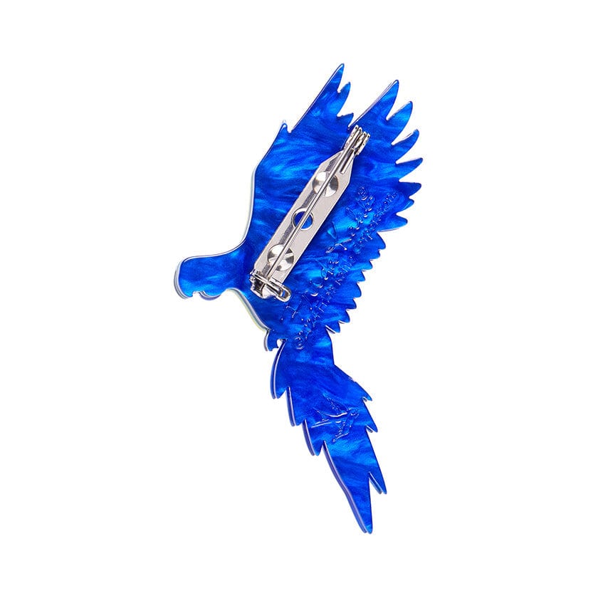 Frida's Parrot Brooch  -  Erstwilder  -  Quirky Resin and Enamel Accessories