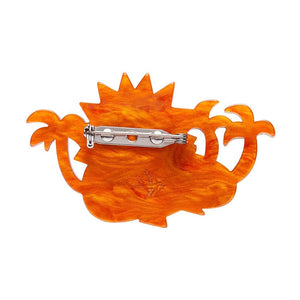 The Pool Party Brooch  -  Erstwilder  -  Quirky Resin and Enamel Accessories
