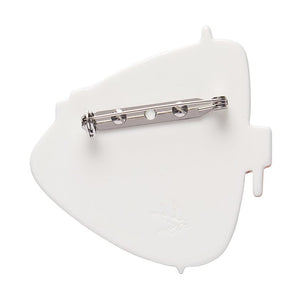 Richard the Resting Pooch Brooch  -  Erstwilder  -  Quirky Resin and Enamel Accessories