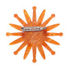 Starburst Clock Brooch  -  Erstwilder  -  Quirky Resin and Enamel Accessories